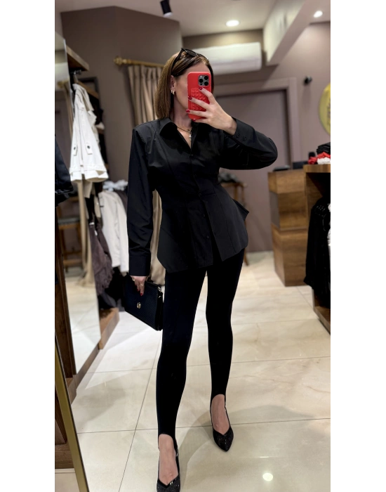 PEPLUM VATKALI GÖMLEK