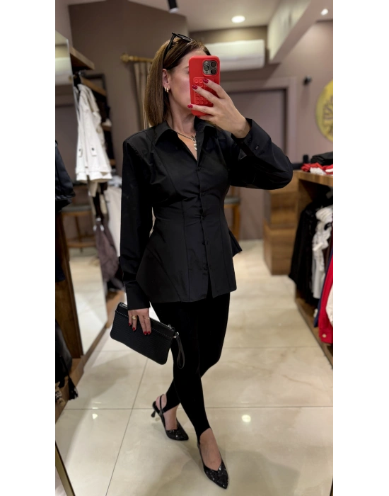 PEPLUM VATKALI GÖMLEK