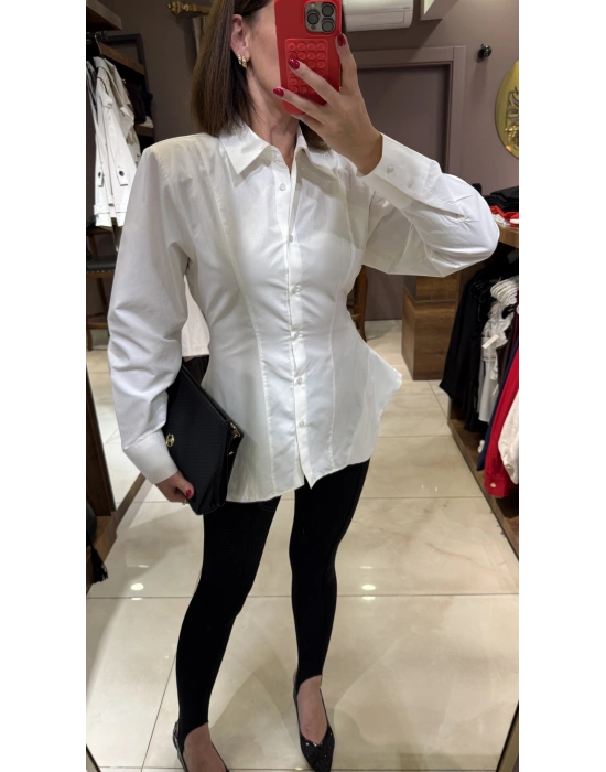 PEPLUM VATKALI GÖMLEK