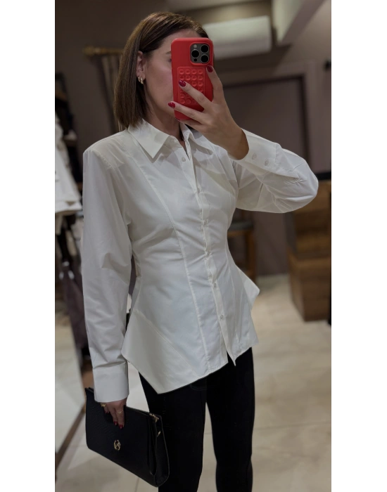 PEPLUM VATKALI GÖMLEK