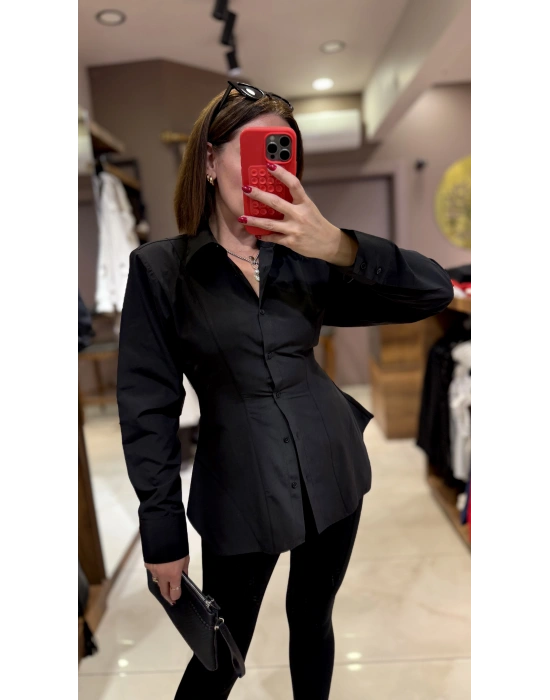 PEPLUM VATKALI GÖMLEK