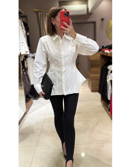 PEPLUM VATKALI GÖMLEK