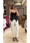 ASKILI DANTEL TOP