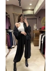 BOMBER SATEN CEKET - SİYAH
