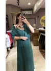 GÖMLEK ELBİSE TAKIM - YEŞİL