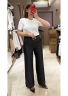 KEMERLİ KIVRIK PAÇA PANTOLON