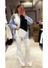 KOLU TAŞLI İPKYL GÖMLEK