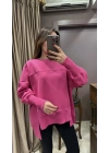 OVERSİZE SWEAT - PEMBE