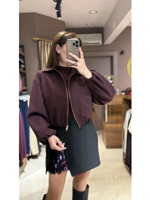 BOMBER CEKET ZR PRY - BORDO