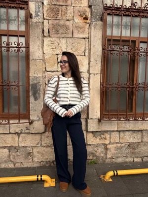 PALAZZO RHY - LACİVERT