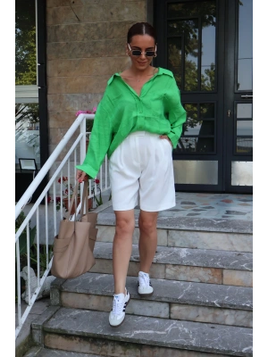 ŞORT ŞEHİR BOY - BEYAZ