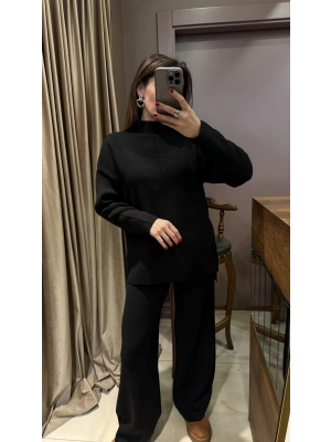 TRİKO PANTOLON - SİYAH