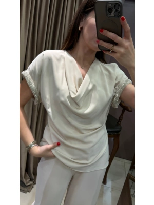 DEGAJE BLUZ - VİZON