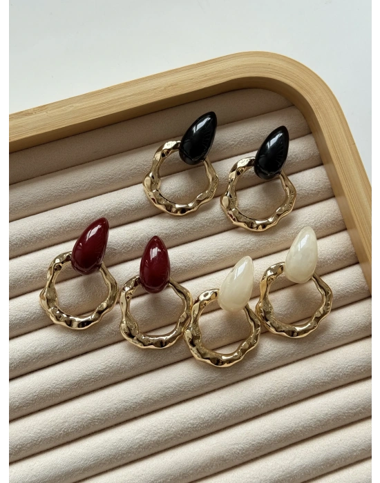 Asimetrik mango küpe