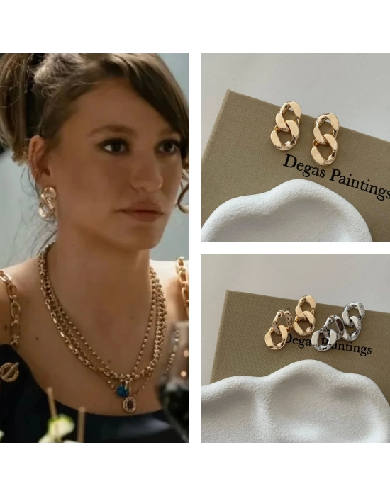 Serenay Zincir Küpe
