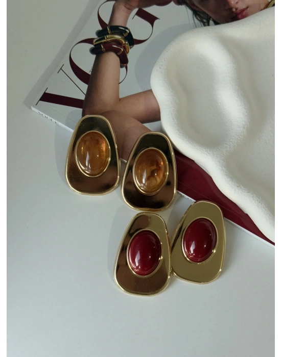 Retro Ruby Zr marka küpe