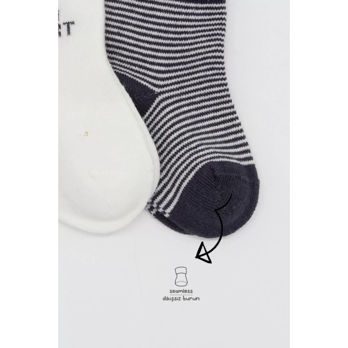 3lü Penye Soket Çorap Bs10110 Antrasit