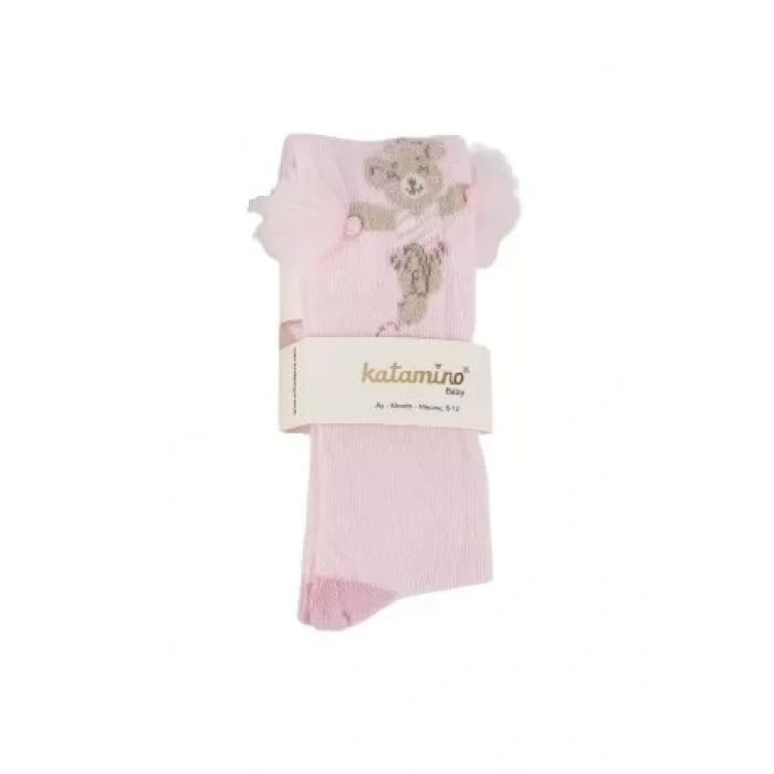 Amigo Aks. Kız Bebek Külotlu Çorap  Asorti