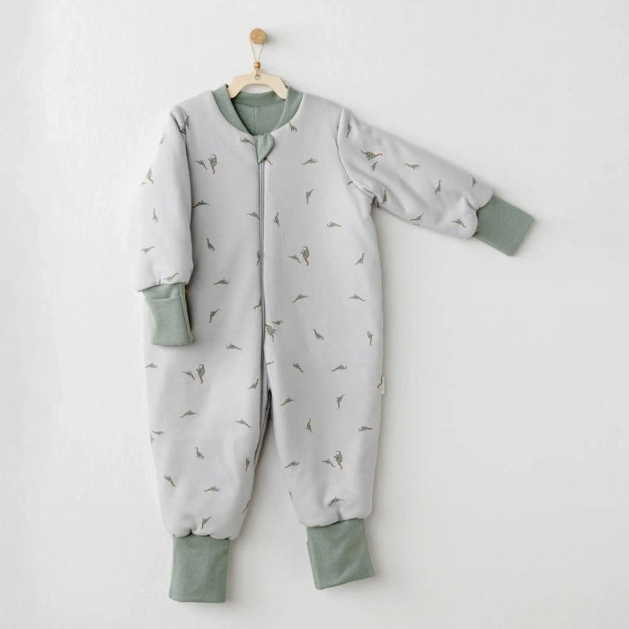 Andywawa Ac26010 Mummy S Snuggle Saurus Uyku Tulumu 2,5 Tog Green