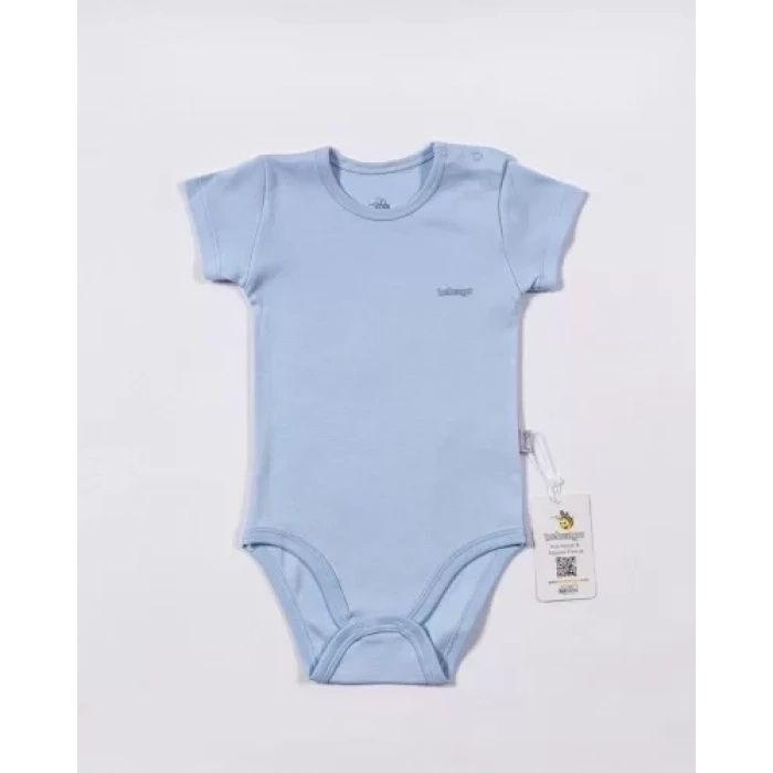 Basic Kısa Kol Body Mavi