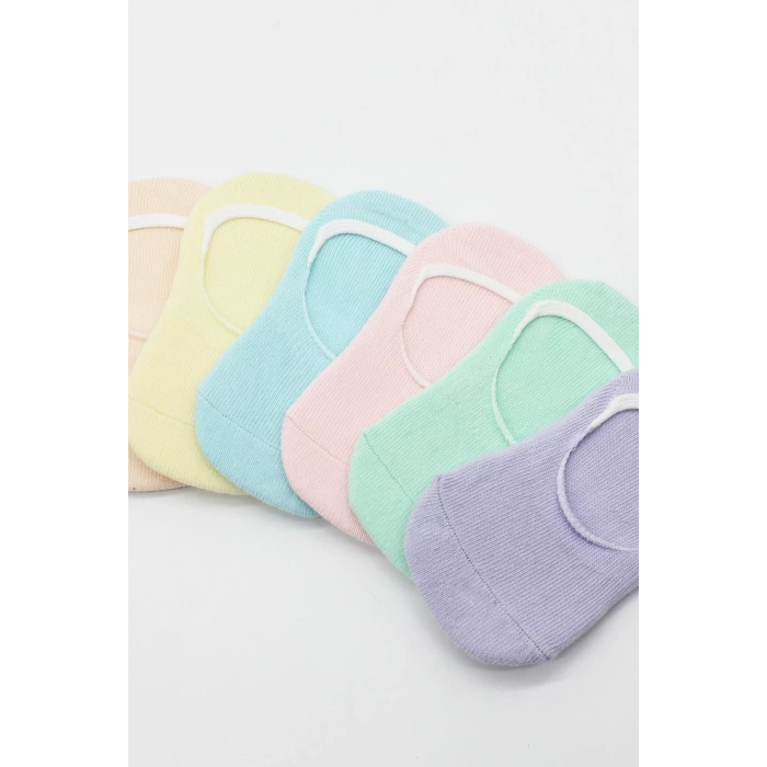 Bistyle 6lı Mix Babet Çorap 30101 Lila