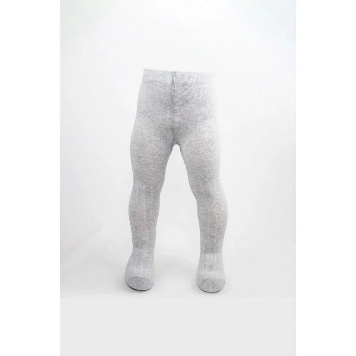 Derby Basic Tekli Penye Külotlu Çorap Bs50102b Gri