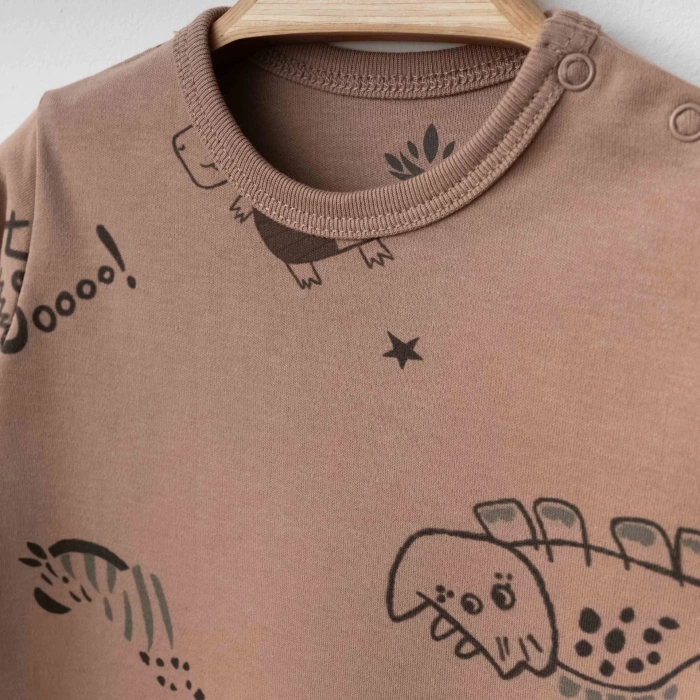 Eslenza Baby Organik 2li Tulum 0049 Kahve