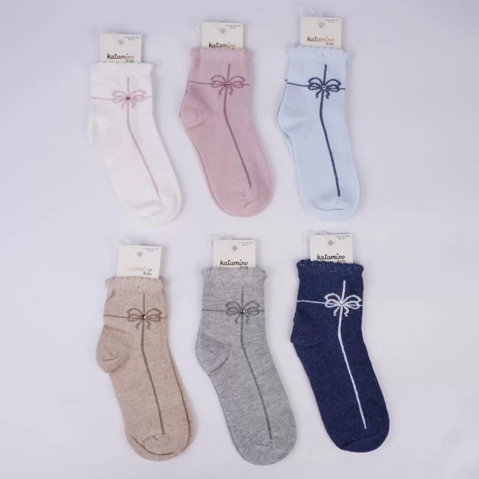 Kumru Kız Soket Çorap K22224 Asorti