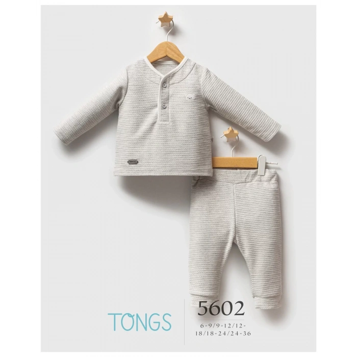 Tongs Baby Classic Bear 2li Takım 5602 Gri