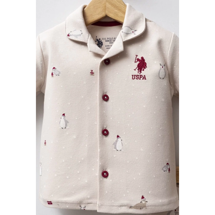 U.s. Polo Assn 2 Li Takım Usb2532 Bej