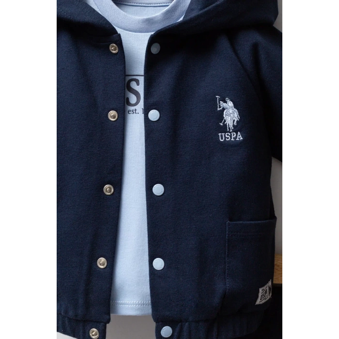 U.s. Polo Assn 3lü Takım Usb2542 Lacivert