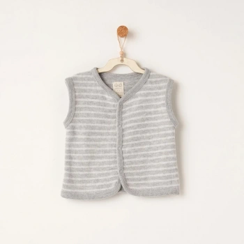 Andywawa Ac26221 Casual Yelek Grey