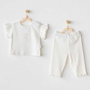 Basic 2li Takım Ekru