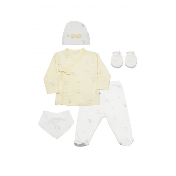 Bistyle 5li Hastane Çıkışı Welcome Baby Duck 12103 Sarı