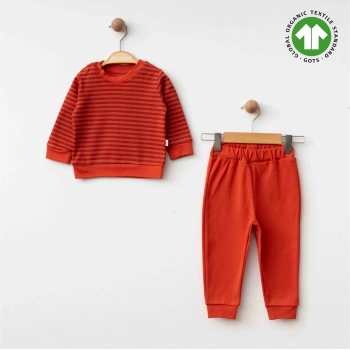 Eslenza Baby Organik 2li Takım 0054 Kiremit
