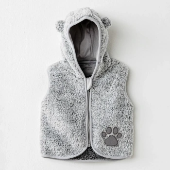 Keep Smiling Yelek Grey