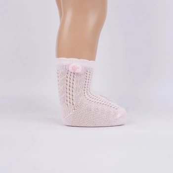 Maskot Aks File Kız Bebek Soket Çorap K43017 Asorti