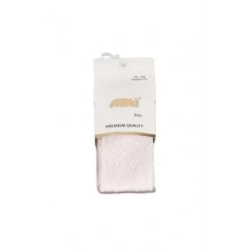 Meara Kız Kabartma Külotlu Çorap  Asorti