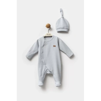 Moi Noi Galaxy Şapkalı Tulum Mnb1244 Gri