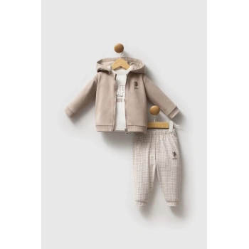 U.s. Polo Assn 3lü Takım Usb2579 Kum