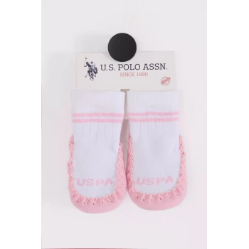 U.s. Polo Assn Çarık Çorap Usb2800 Beyaz-pembe