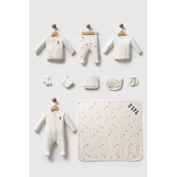 U.s. Polo Assn Hastane Cıkısı 10’lu Set Usb2602 Ekru