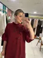 BORDO ELBİSE