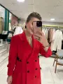 KIRMIZI CEKET ELBİSE