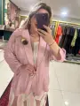 PEMBE ELBİSE CEKET TAKIM