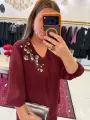 BORDO TAŞLI TAKIM