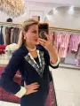 LACİVERT ETEKLİ TAKIM