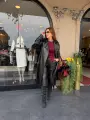 SİYAH DERİ TRENÇ