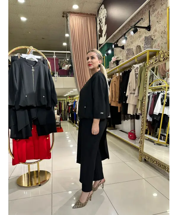 FERMUAR DETAY İKİLİ TAKIM