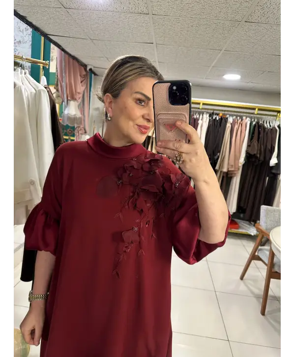 BORDO ELBİSE